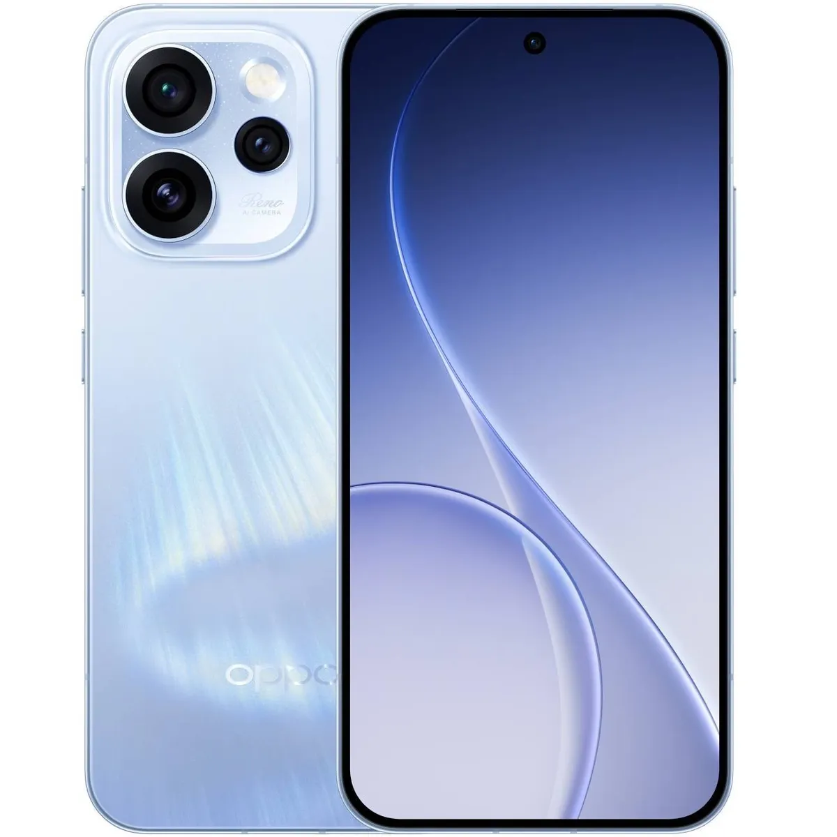 Смартфон Oppo Reno15 Pro 12/512GB Aurora Blue - зображення 1