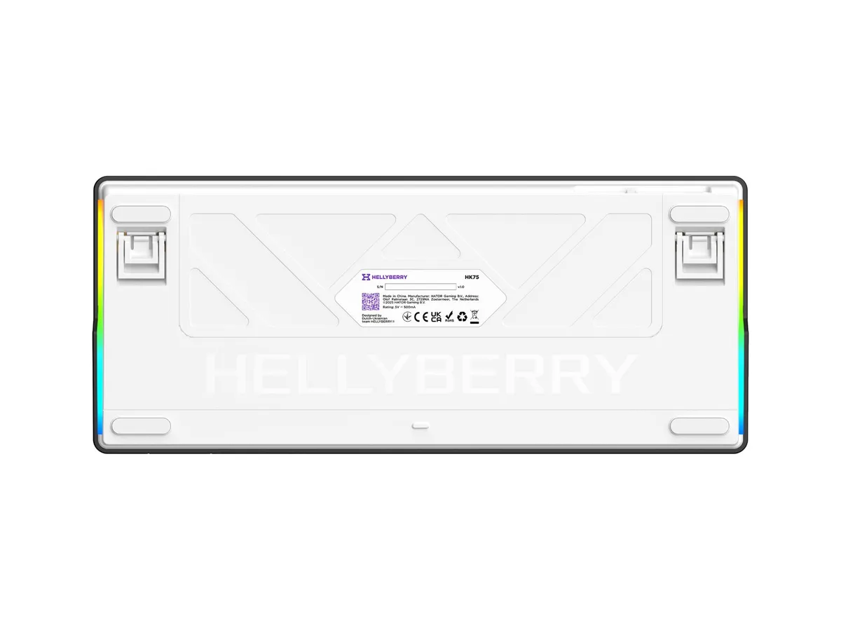 Клавіатура Hator Hellyberry HK75 Black-White - мініатюра 7