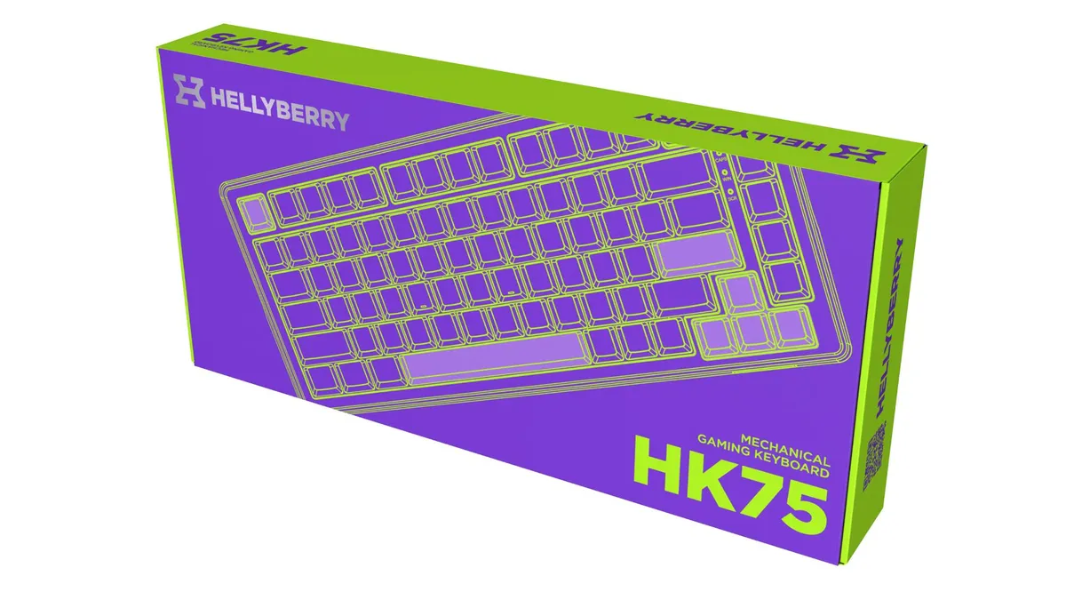 Клавіатура Hator Hellyberry HK75 Black-White - мініатюра 9
