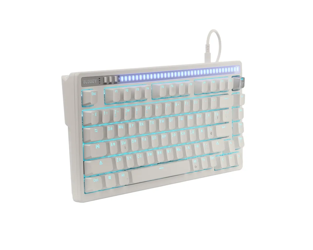 Клавіатура Bloody AT75 White - мініатюра 2