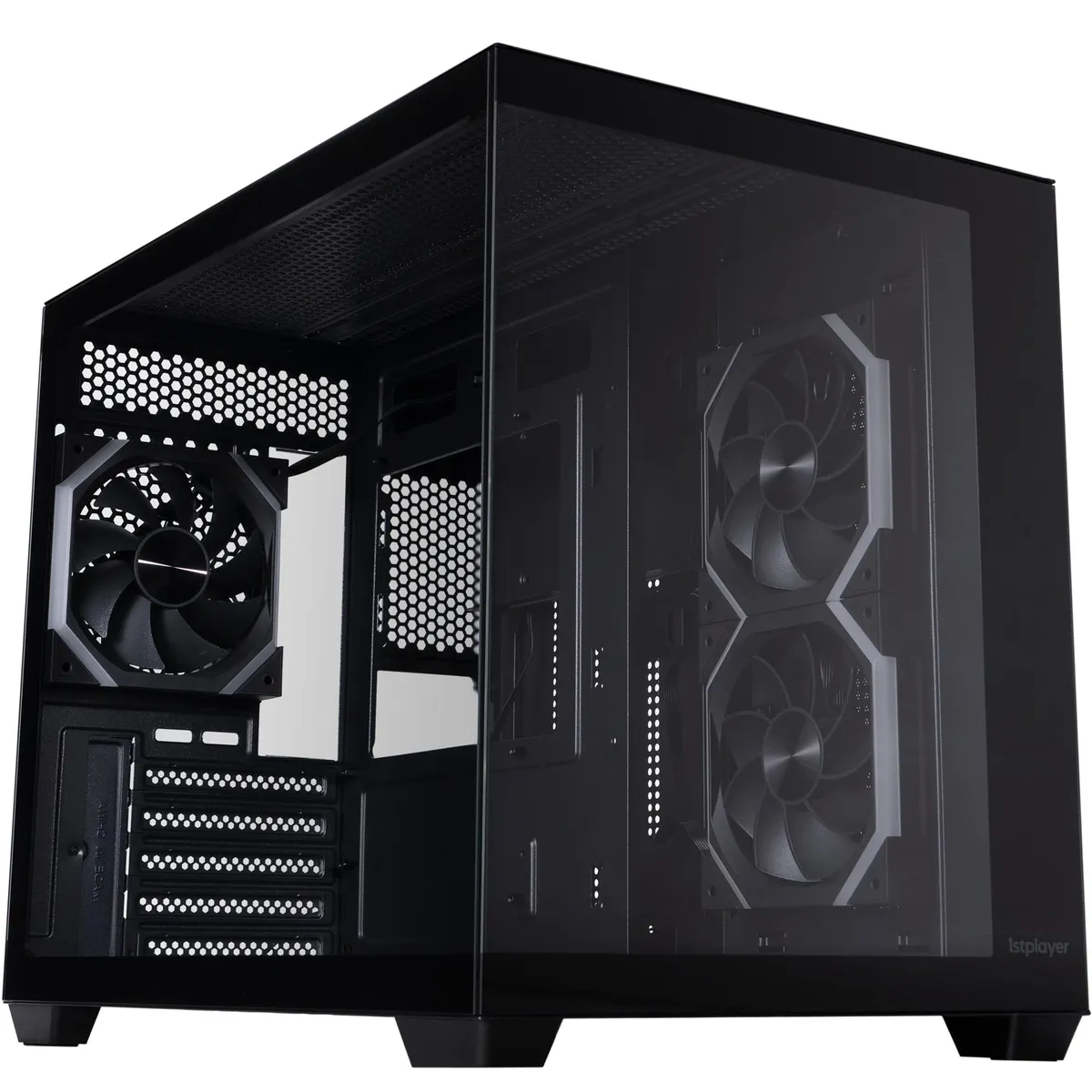 Корпус 1stPlayer BV6-BK-2FH7R-1FH7 Black - мініатюра 5