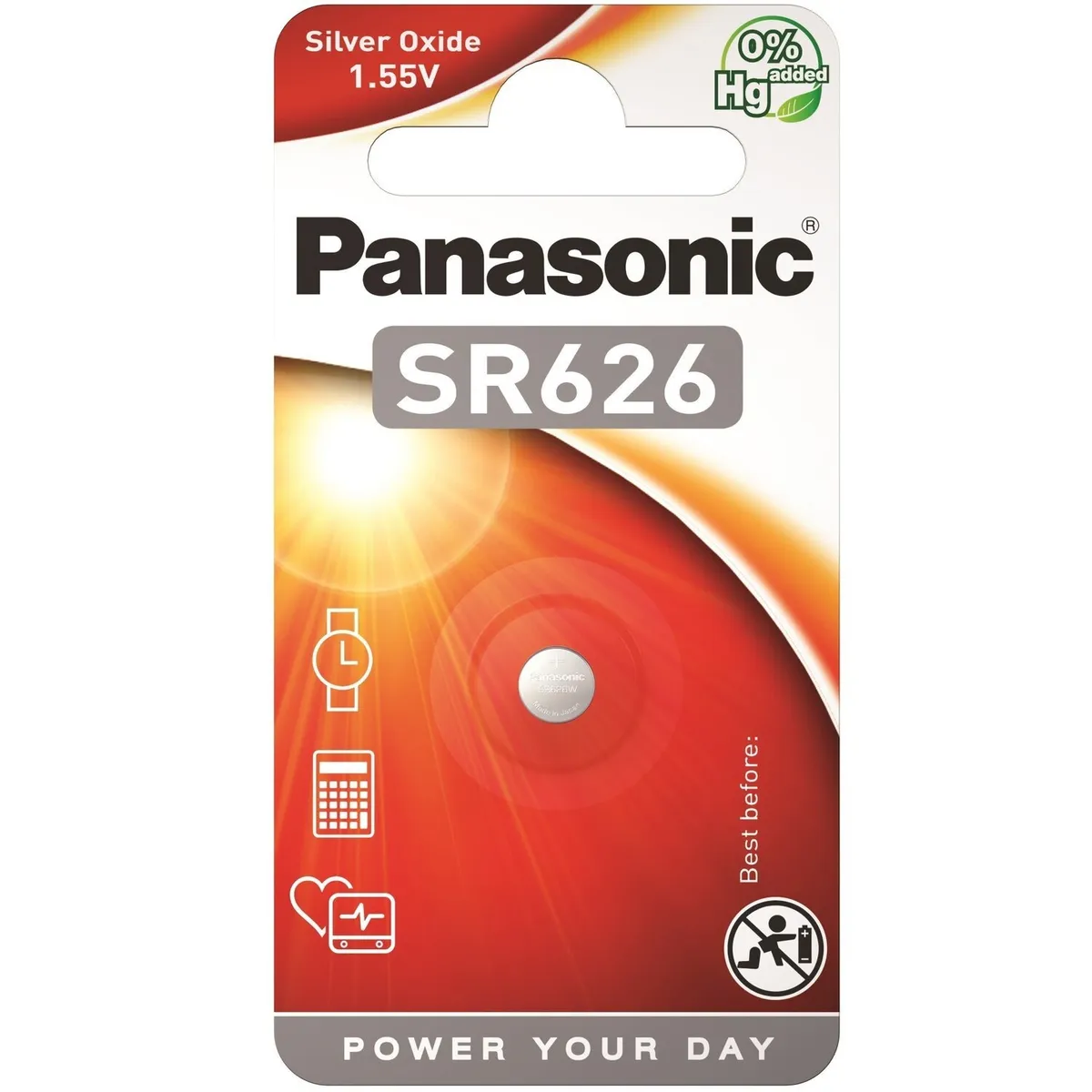 Батарейка Panasonic SR 626 BL 1 шт - зображення 1