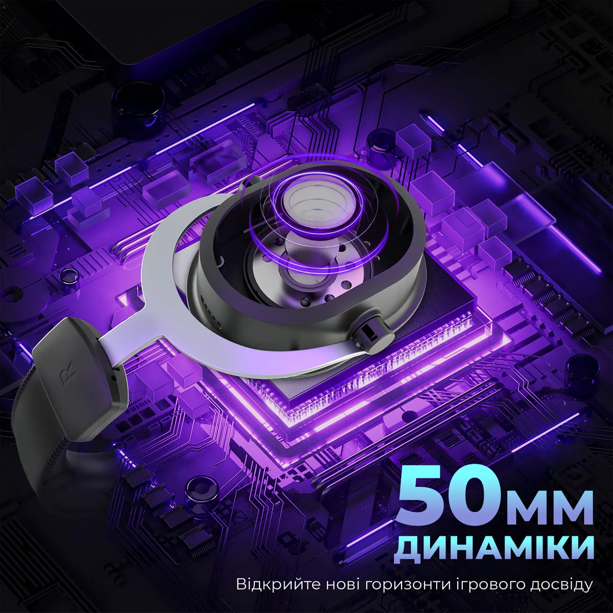 Гарнітура Fifine H16 7.1 Black RGB - мініатюра 7