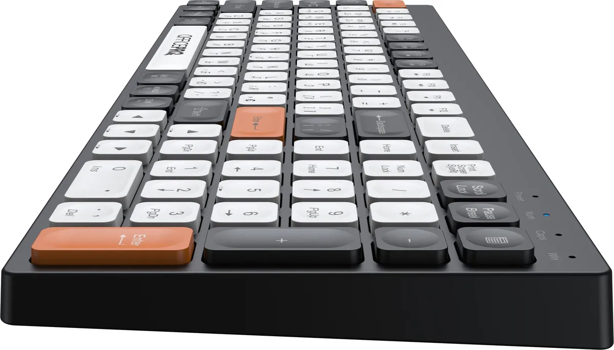 Клавіатура бездротова OfficePro SK985BO Bluetooth Black/White - мініатюра 5