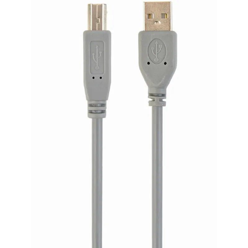 Кабель Cablexpert USB - USB Type-B V 2.0 (M/M), 1.8 м, сірий (CCP-USB2-AMBM-6G) - мініатюра 3