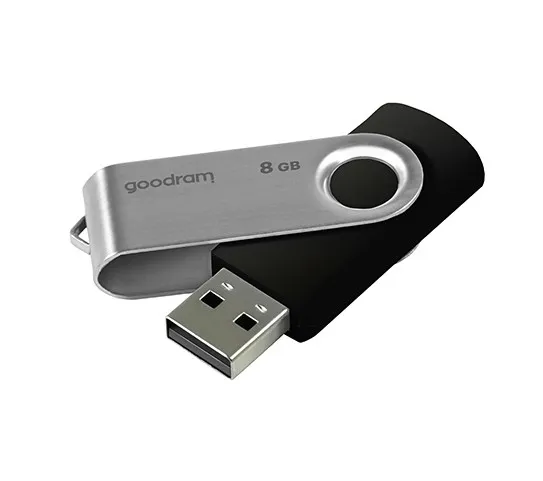 Флеш-накопичувач USB2.0  8GB Goodram UTS2 (Twister) Black (UTS2-0080K0R11) - мініатюра 3