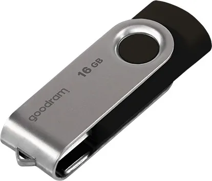 Флеш-накопичувач USB2.0 16GB Goodram UTS2 (Twister) Black (UTS2-0160K0R11) - мініатюра 3