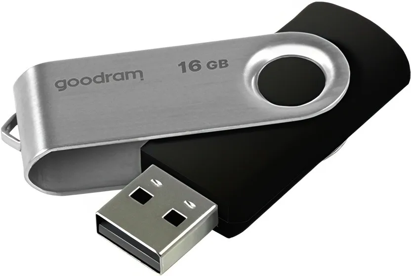 Флеш-накопичувач USB2.0 16GB Goodram UTS2 (Twister) Black (UTS2-0160K0R11) - мініатюра 4