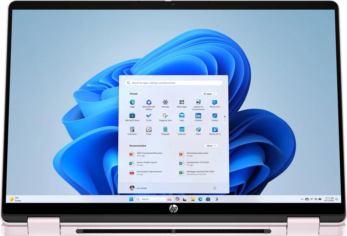 Ноутбук HP OmniBook 5 Flip 14-fp0018ua (BV5T8EA) Pink - мініатюра 5