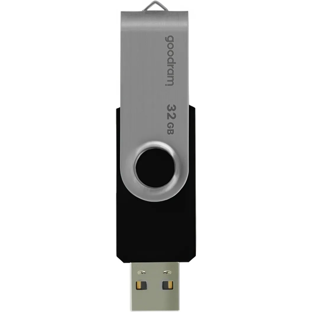 Флеш-накопичувач USB2.0 32GB Goodram UTS2 (Twister) Black (UTS2-0320K0R11) - зображення 1