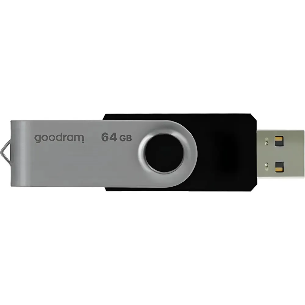 Флеш-накопичувач USB2.0 64GB Goodram UTS2 (Twister) Black (UTS2-0640K0R11) - мініатюра 4