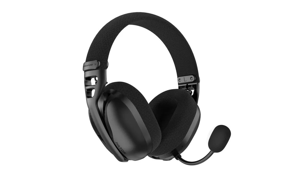 Bluetooth-гарнiтура Hator Hyperpunk 3X Wireless Black (ESH14) - зображення 1