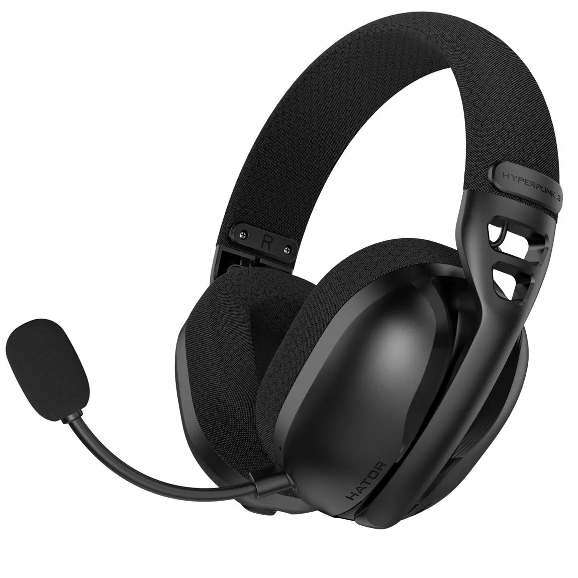 Bluetooth-гарнiтура Hator Hyperpunk 3X Wireless Black (ESH14) - мініатюра 11