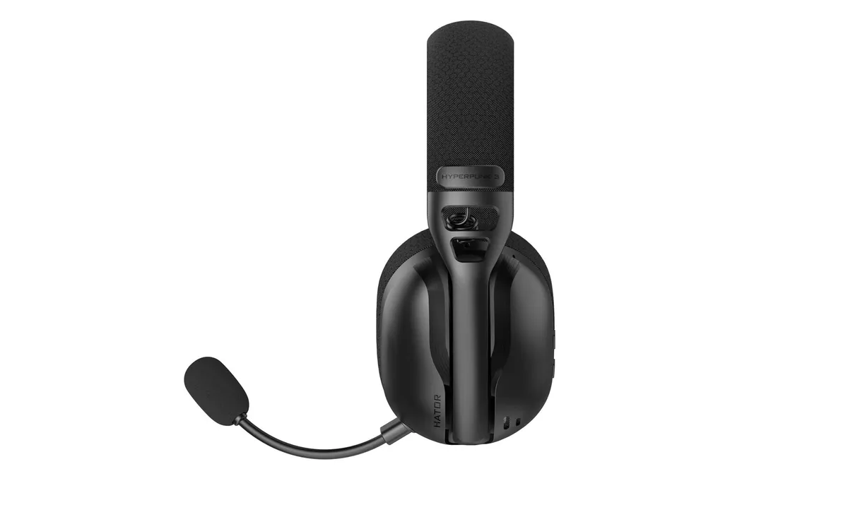 Bluetooth-гарнiтура Hator Hyperpunk 3X Wireless Black (ESH14) - мініатюра 3