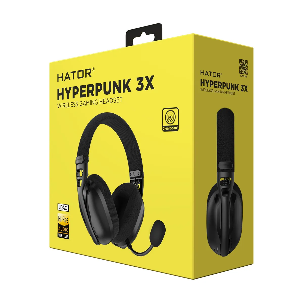 Bluetooth-гарнiтура Hator Hyperpunk 3X Wireless Black (ESH14) - мініатюра 7