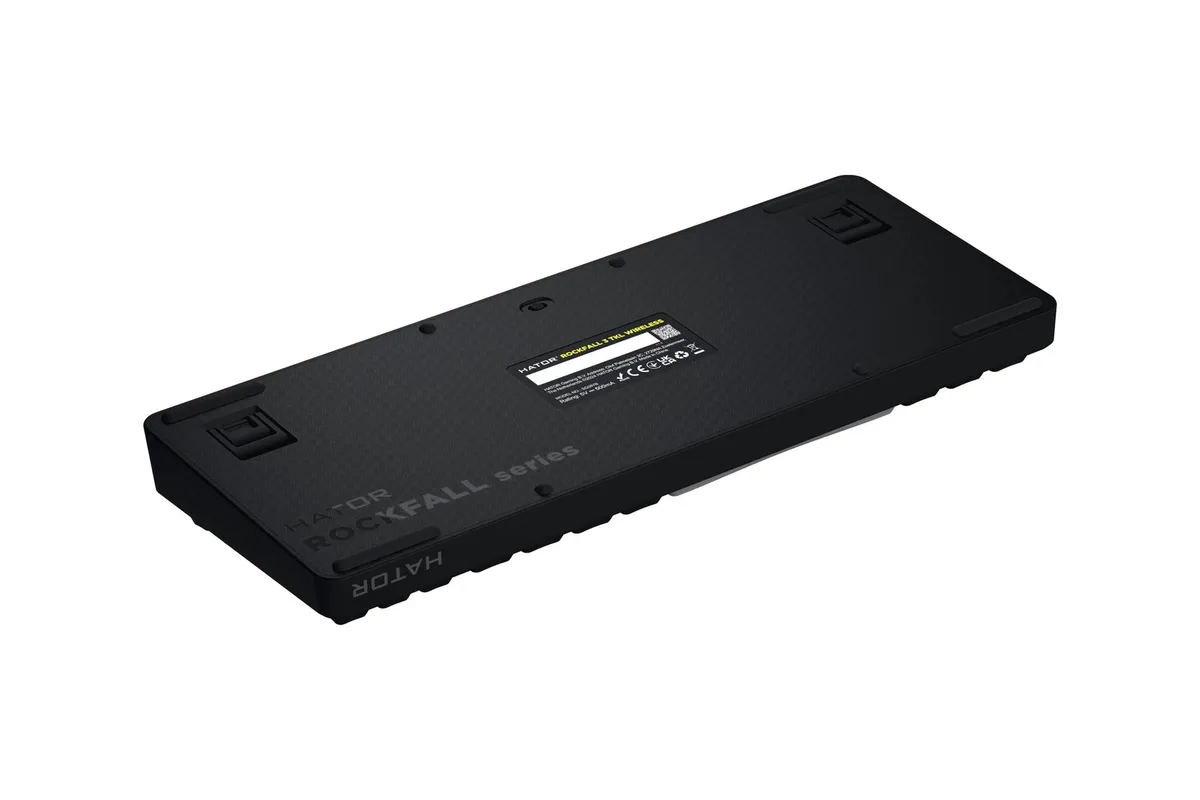 Клавіатура бездротова Hator Rockfall 3 Mecha TKL Wireless Orange Black (HTK850) - мініатюра 6