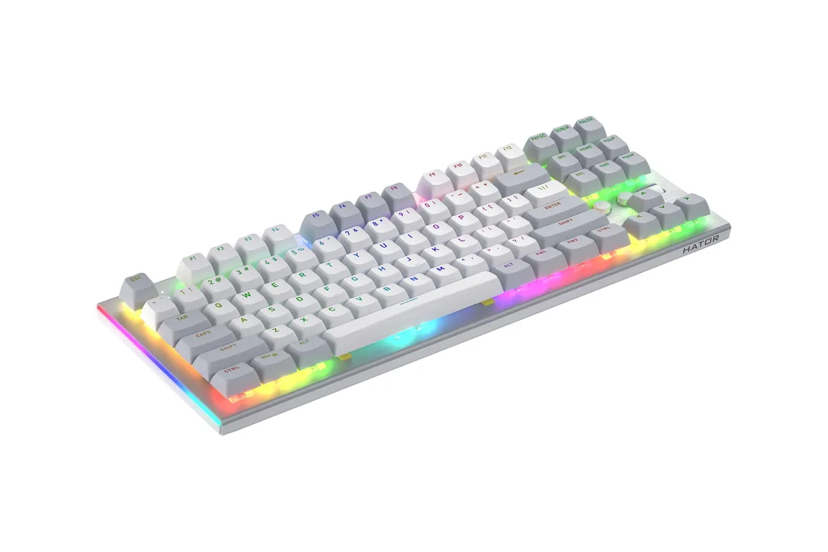 Клавіатура Hator Gravity TKL Orange White (HTK561) - мініатюра 4