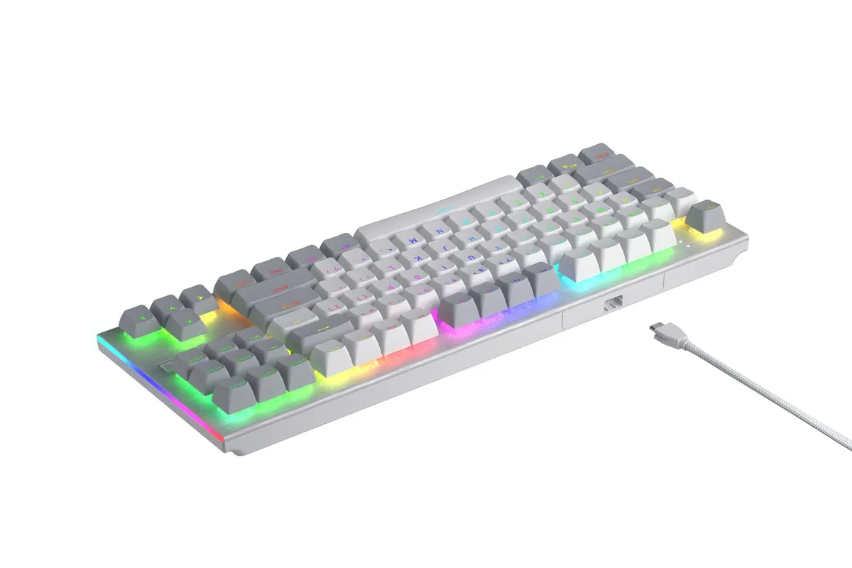 Клавіатура Hator Gravity TKL Orange White (HTK561) - мініатюра 7