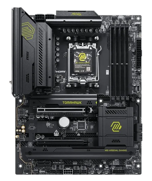 Материнська плата MSI MAG B850 Tomahawk WiFi Socket AM5 - мініатюра 2
