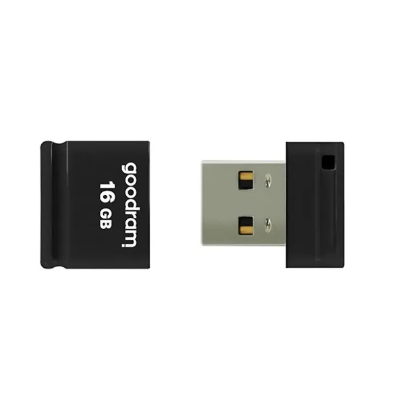 Флеш-накопичувач USB2.0 16GB Goodram UPI2 (Piccolo) Black (UPI2-0160K0R11) - мініатюра 2