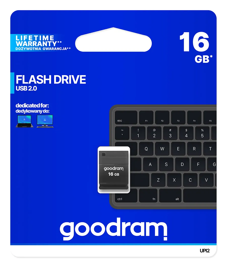 Флеш-накопичувач USB2.0 16GB Goodram UPI2 (Piccolo) Black (UPI2-0160K0R11) - мініатюра 5