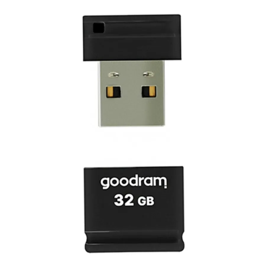 Флеш-накопичувач USB2.0 32GB Goodram UPI2 (Piccolo) Black (UPI2-0320K0R11) - зображення 1