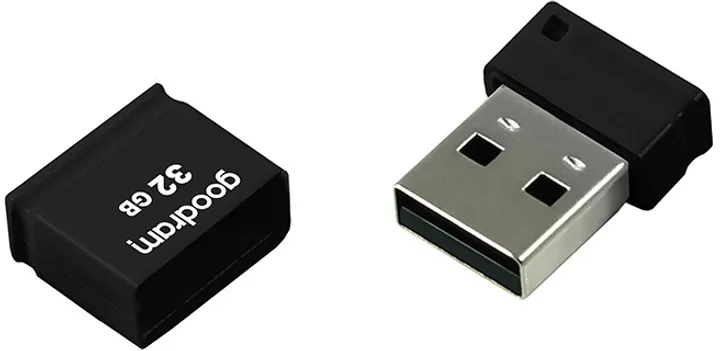 Флеш-накопичувач USB2.0 32GB Goodram UPI2 (Piccolo) Black (UPI2-0320K0R11) - мініатюра 3