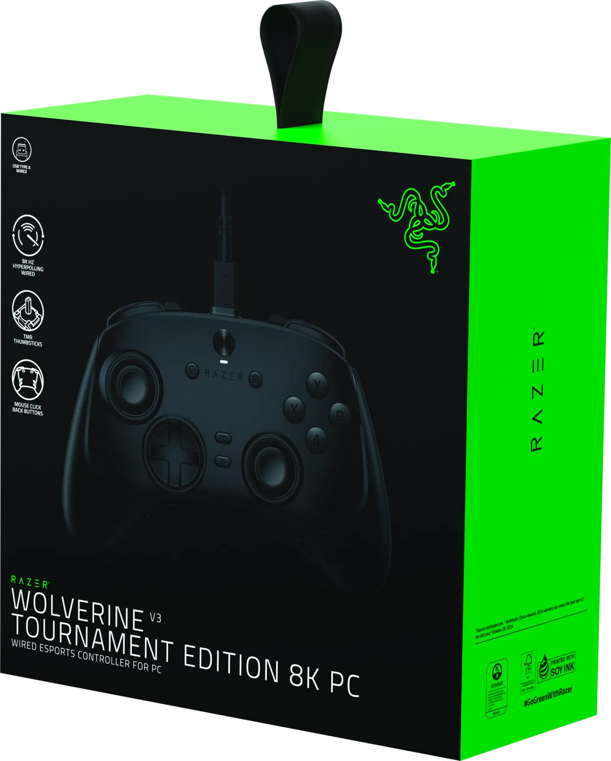 Геймпад Razer Wolverine V3 TE 8K Black (RZ06-05550100-R3M1) - мініатюра 8