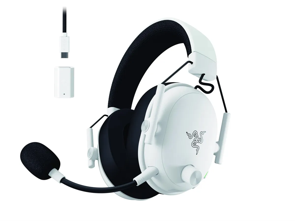 Bluetooth-гарнітура Razer BlackShark V3 Wireless White (RZ04-05410400-R3M1) - мініатюра 2