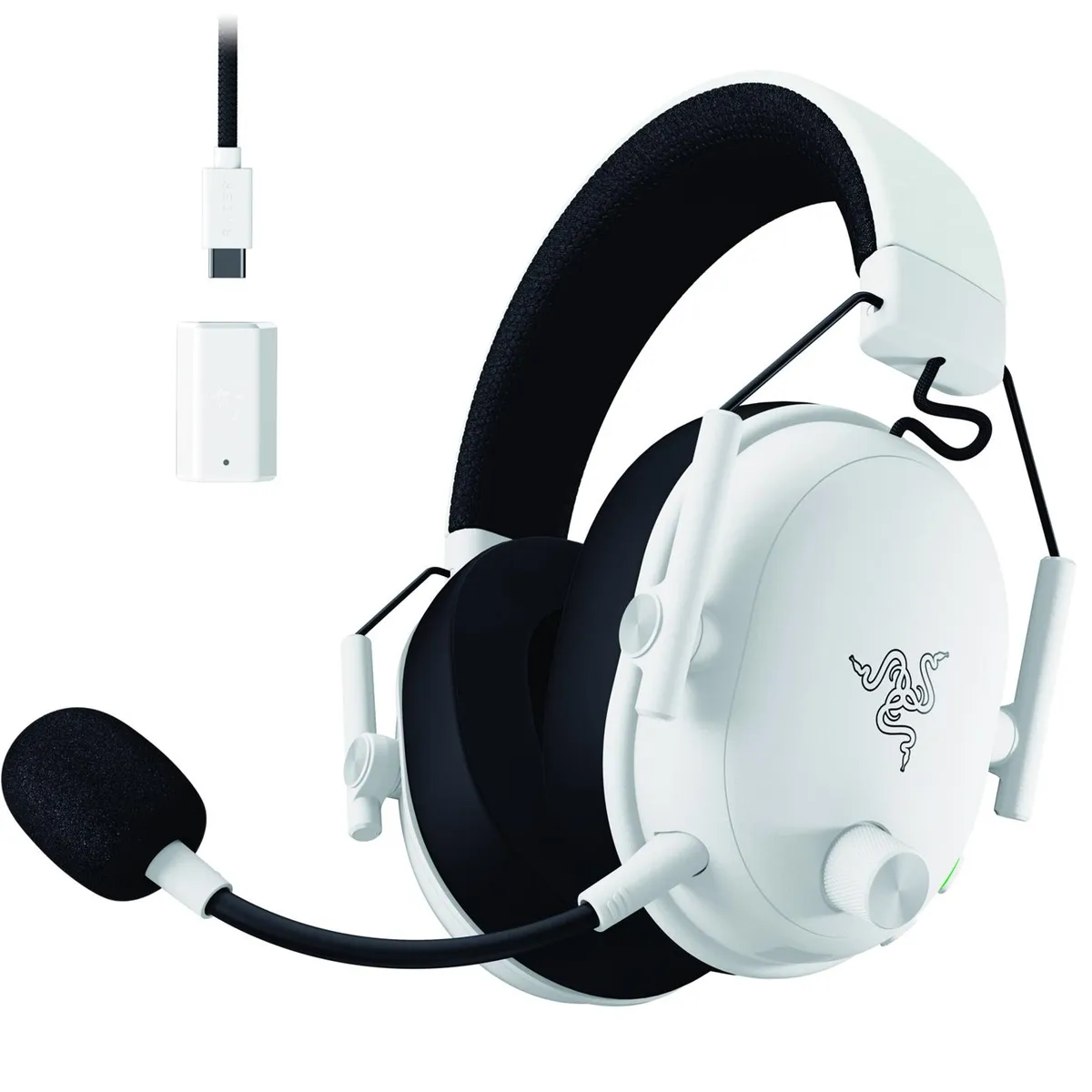 Bluetooth-гарнітура Razer BlackShark V3 Wireless White (RZ04-05410400-R3M1) - мініатюра 7