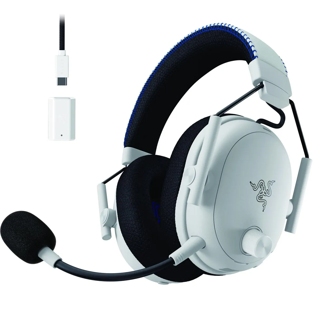 Bluetooth-гарнітура Razer BlackShark V3 Pro for Playstation White (RZ04-05400600-R3G1) - мініатюра 8
