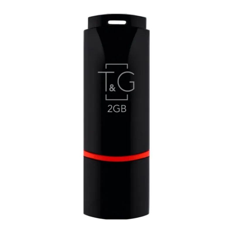Флеш-накопичувач USB 2GB T&G 011 Classic Series Black (TG011-2GBBK)