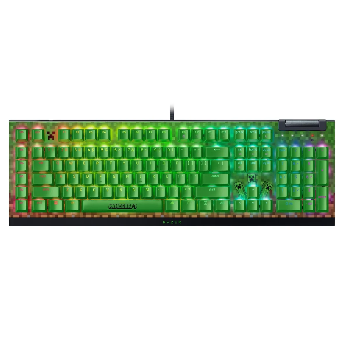 Клавіатура Razer BlackWidow V4 X Minecraft Edition (RZ03-04704100-R3M1) - зображення 1