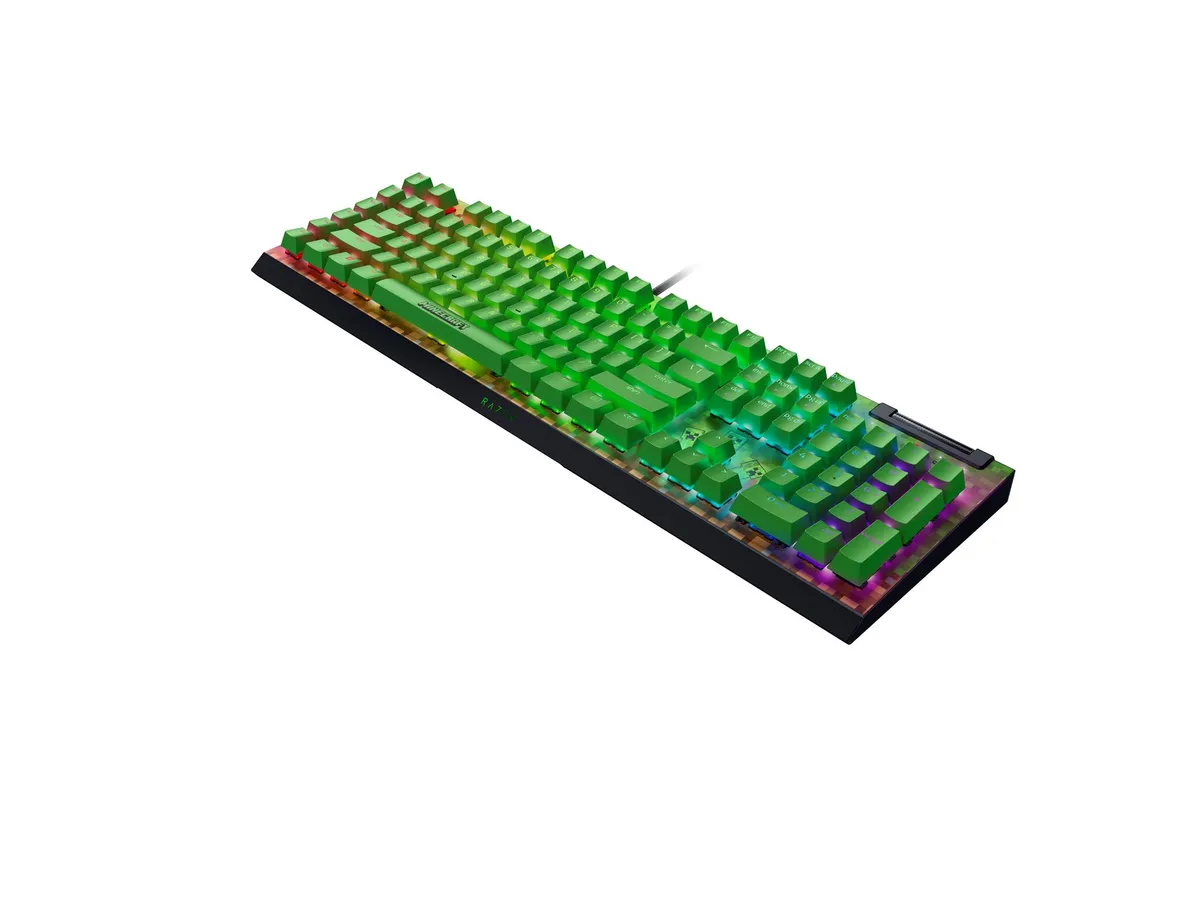 Клавіатура Razer BlackWidow V4 X Minecraft Edition (RZ03-04704100-R3M1) - мініатюра 2