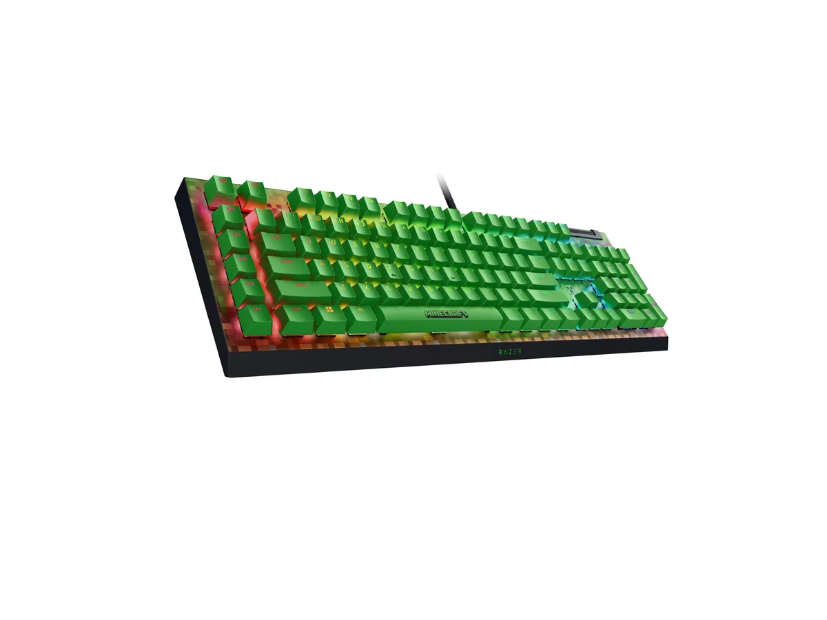 Клавіатура Razer BlackWidow V4 X Minecraft Edition (RZ03-04704100-R3M1) - мініатюра 3