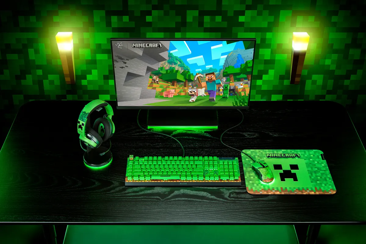 Клавіатура Razer BlackWidow V4 X Minecraft Edition (RZ03-04704100-R3M1) - мініатюра 6
