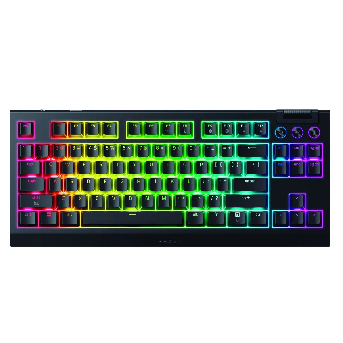 Клавіатура бездротова Razer BlackWidow V4 TKL Hyperspeed (RZ03-05480100-R3M1) - зображення 1
