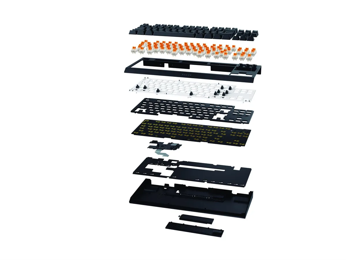 Клавіатура бездротова Razer BlackWidow V4 TKL Hyperspeed (RZ03-05480100-R3M1) - мініатюра 7