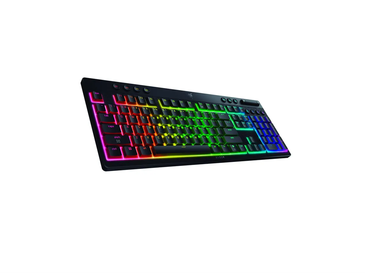 Клавіатура бездротова Razer BlackWidow V4 Low-Profile Yellow switch (RZ03-05271500-R3M1) - мініатюра 3