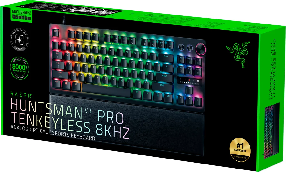 Клавіатура Razer Huntsman V3 PRO TKL 8KHz (RZ03-05520100-R3M1) - мініатюра 5
