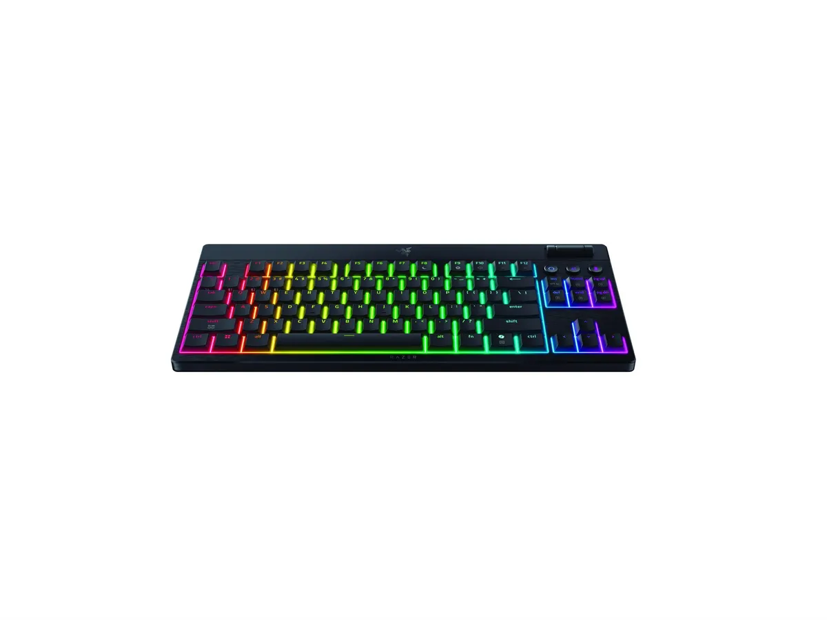 Клавіатура бездротова Razer BlackWidow V4 Low-Profile TKL Green switch (RZ03-05450500-R3M1) - мініатюра 2