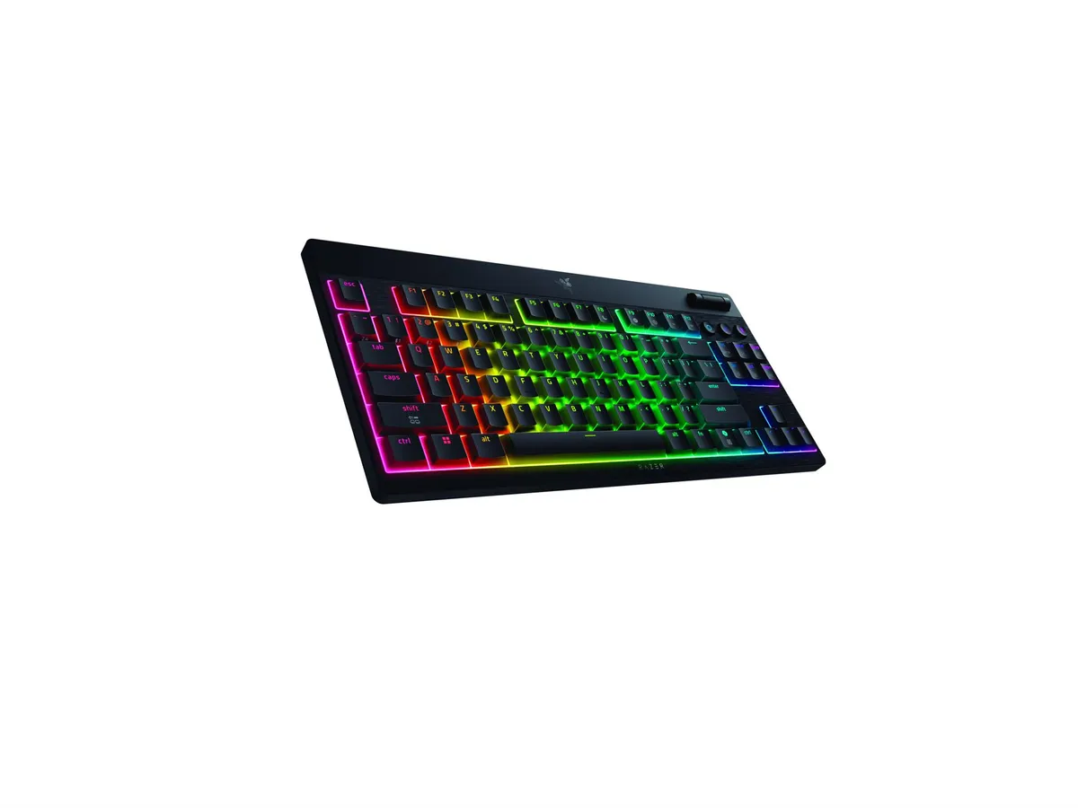 Клавіатура бездротова Razer BlackWidow V4 Low-Profile TKL Green switch (RZ03-05450500-R3M1) - мініатюра 3