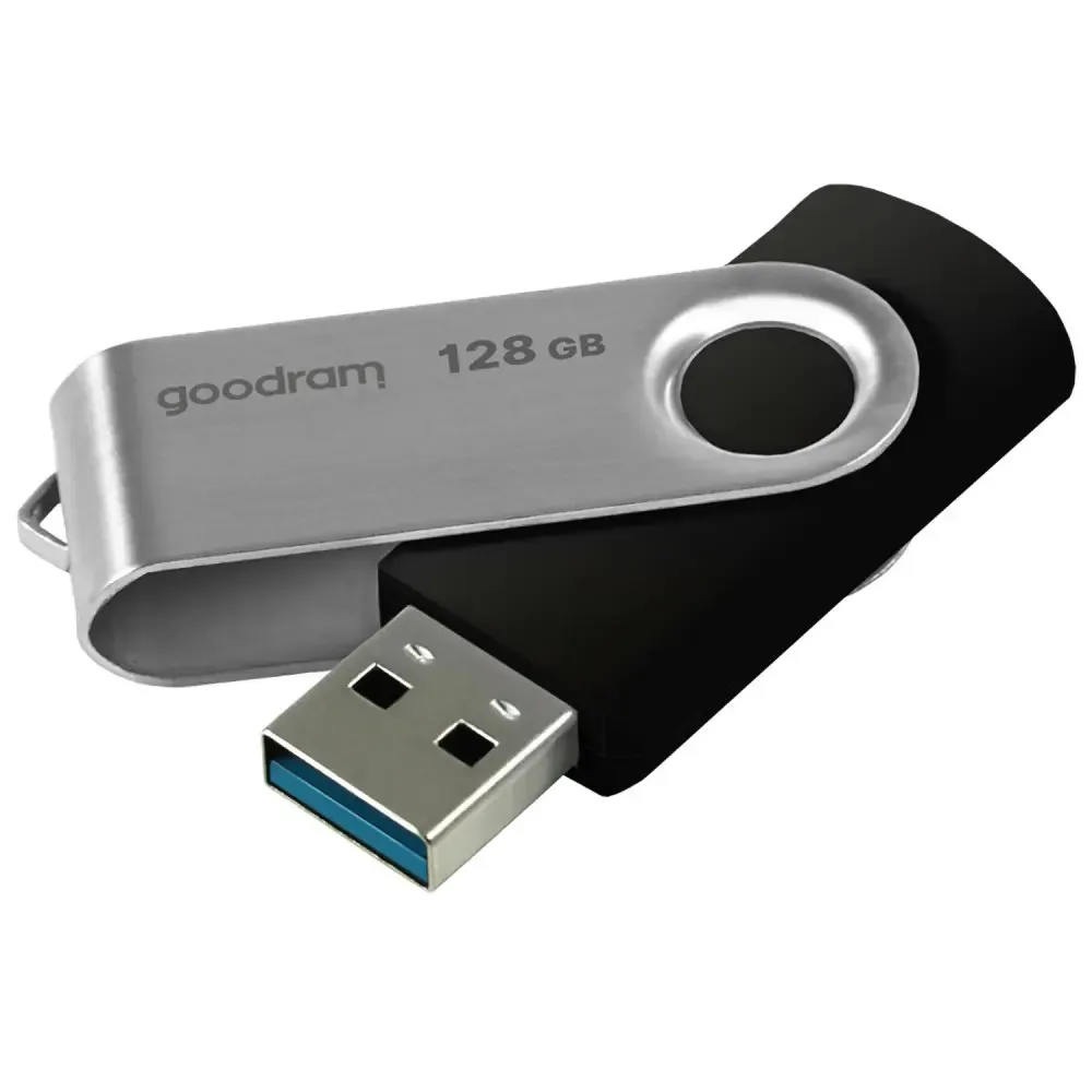 Флеш-накопичувач USB3.2 128GB Goodram UTS3 (Twister) Black (UTS3-1280K0R11) - мініатюра 6
