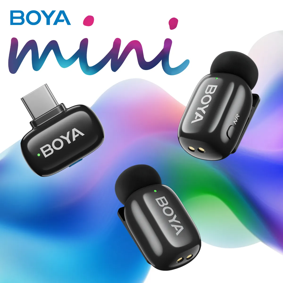 Мікрофон BOYA mini-23 Type-C Black - мініатюра 3