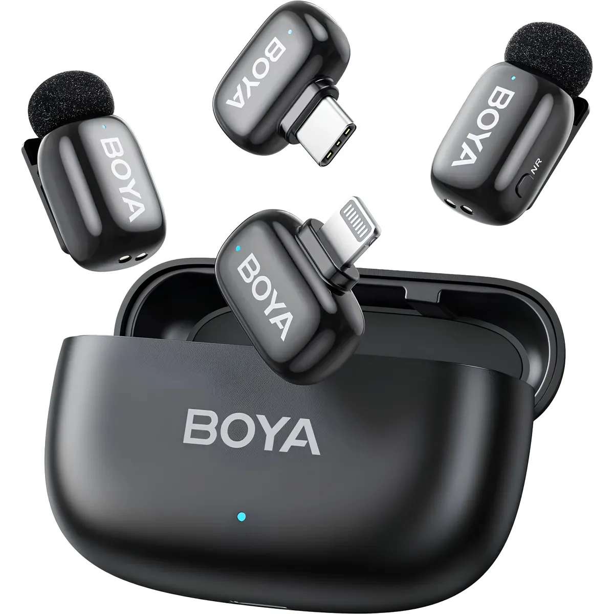 Мікрофон BOYA mini-12 Type-C/Lightning Black - мініатюра 9