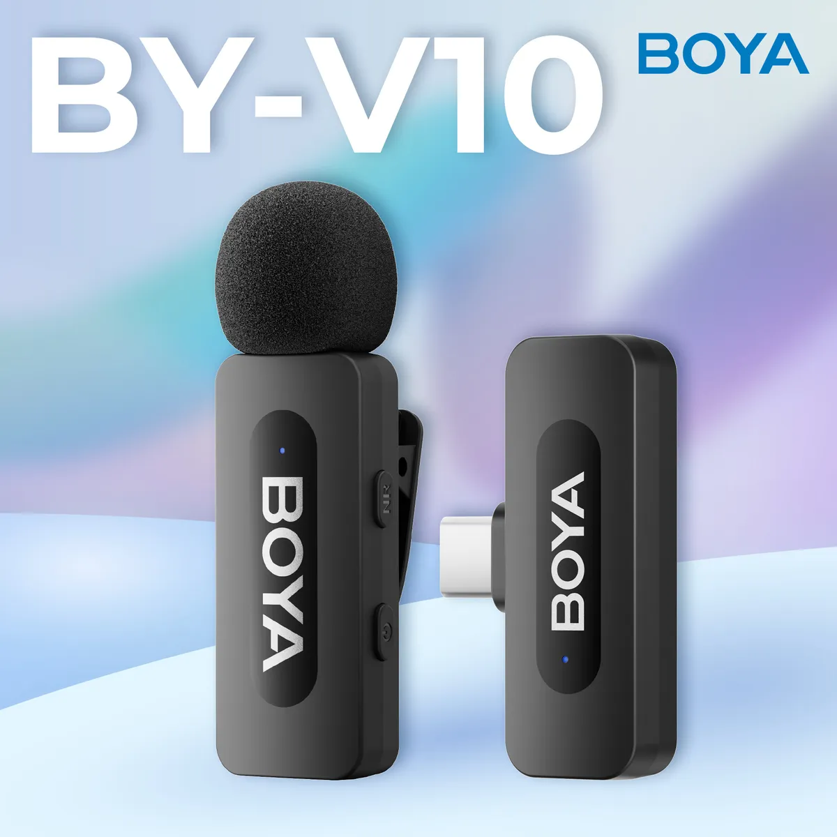 Мікрофон BOYA BY-V10 Type-C Black - мініатюра 4