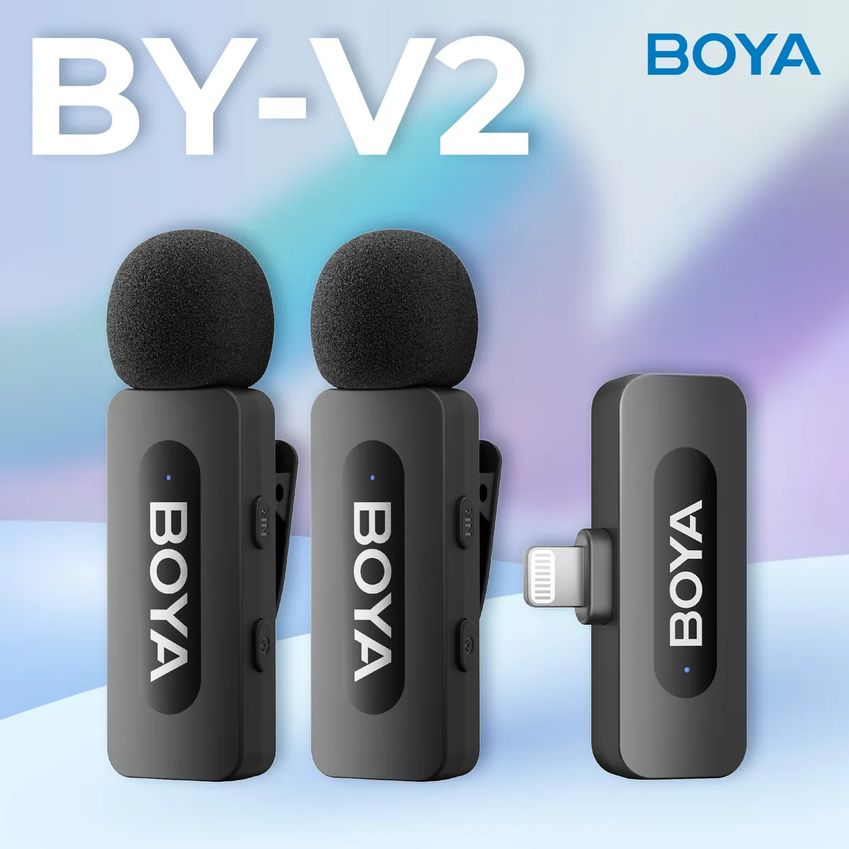 Мікрофон BOYA BY-V2 Lightning Black - мініатюра 3