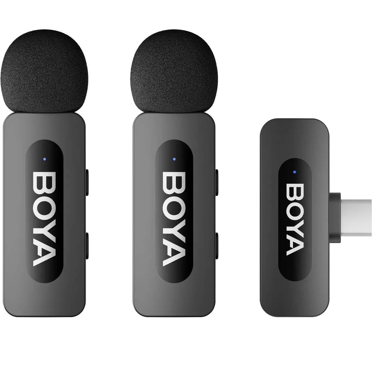 Мікрофон BOYA BY-V20 Type-C Black - зображення 1