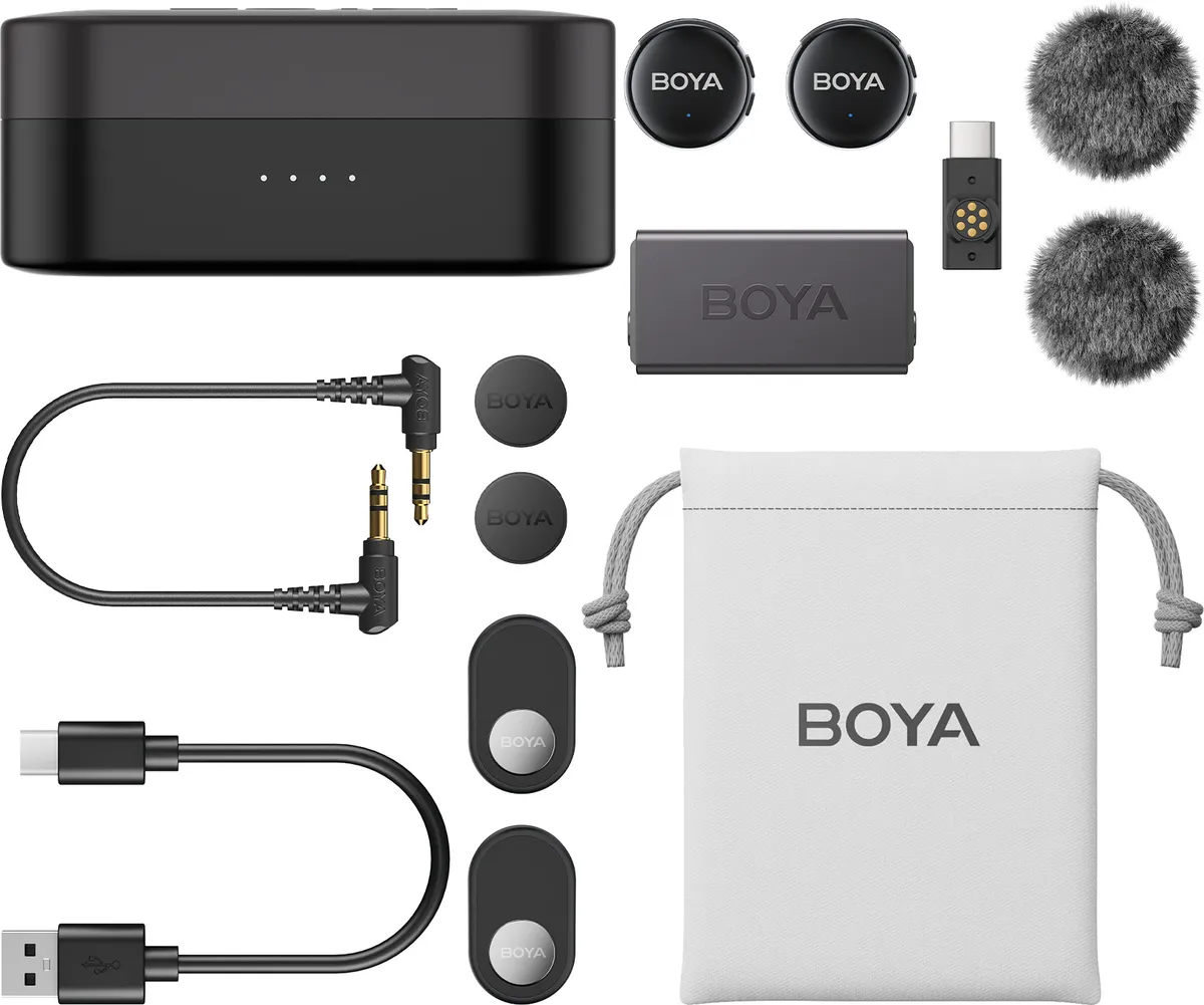 Мікрофон BOYA LINK 3-02 Type-C/TRS Black - мініатюра 2