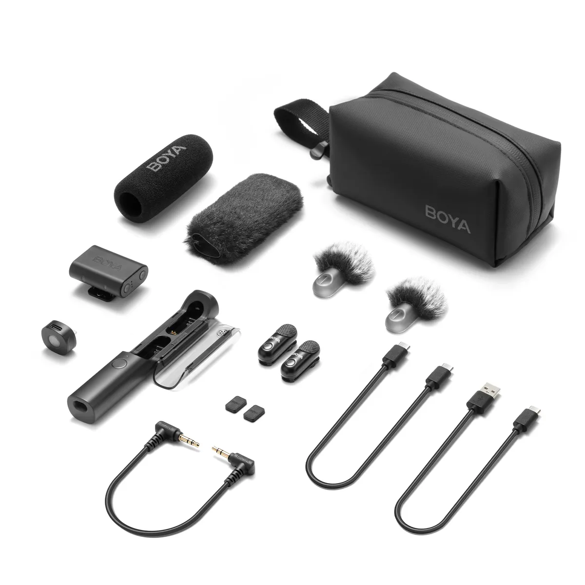 Мікрофон BOYA Magic-03 Type-C/TRS Black - мініатюра 2